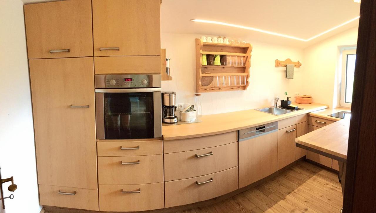 Ferienwohnung Zur Staffenbrugg Kossen Bagian luar foto